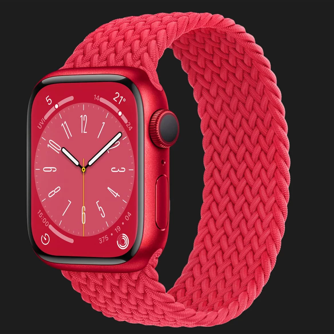 Product red braided solo loop outlet